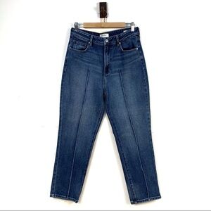 Pac Sun Jeans Womens 29 Blue Pintuck Seam High Rise Mom